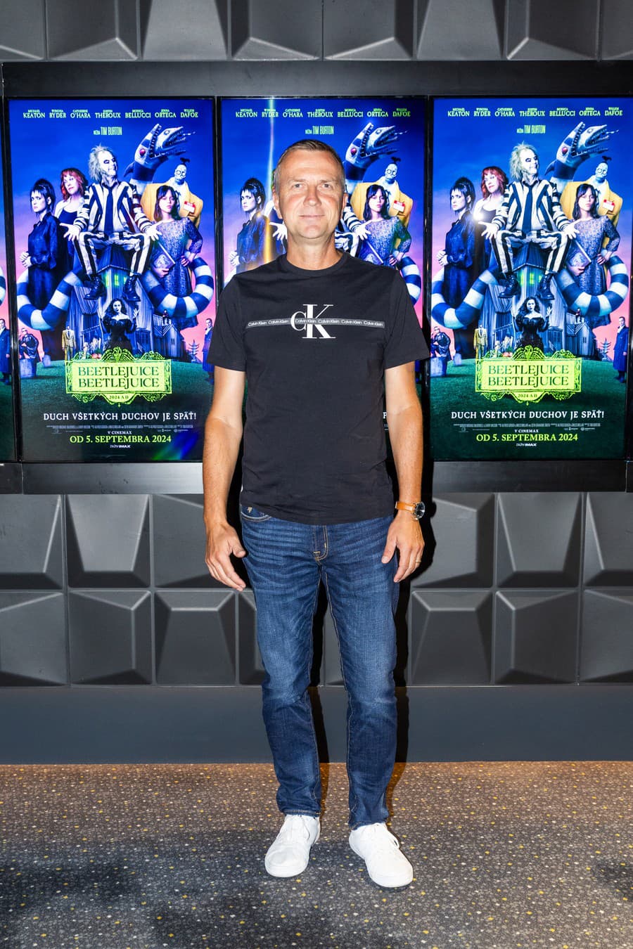 Premiéra filmu Beetlejuice Beetlejuice: Na snímke Karol Kučera
