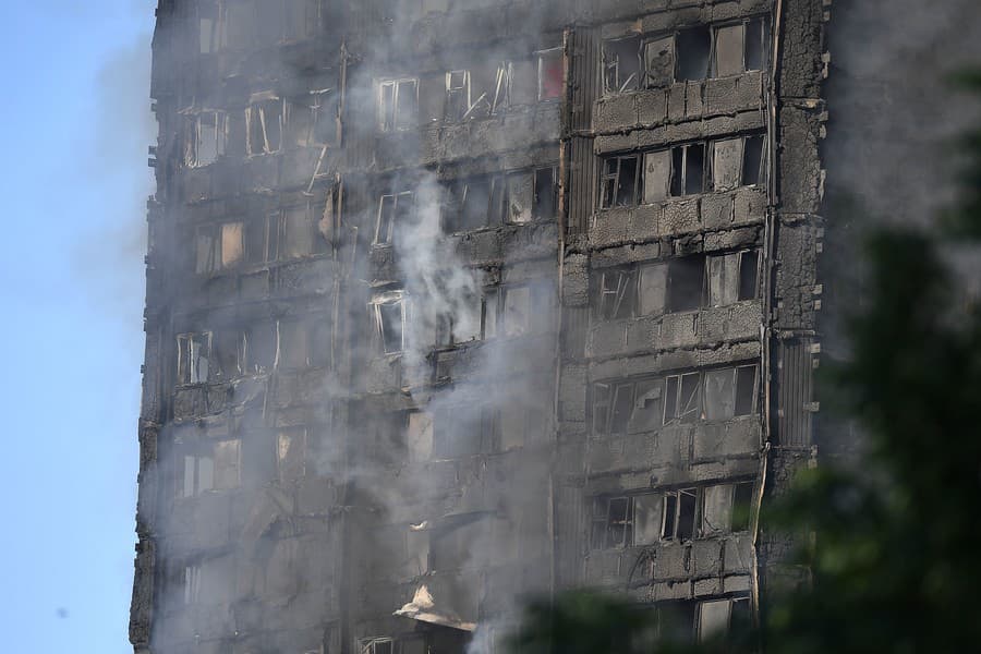 Požiar v Grenfell Tower