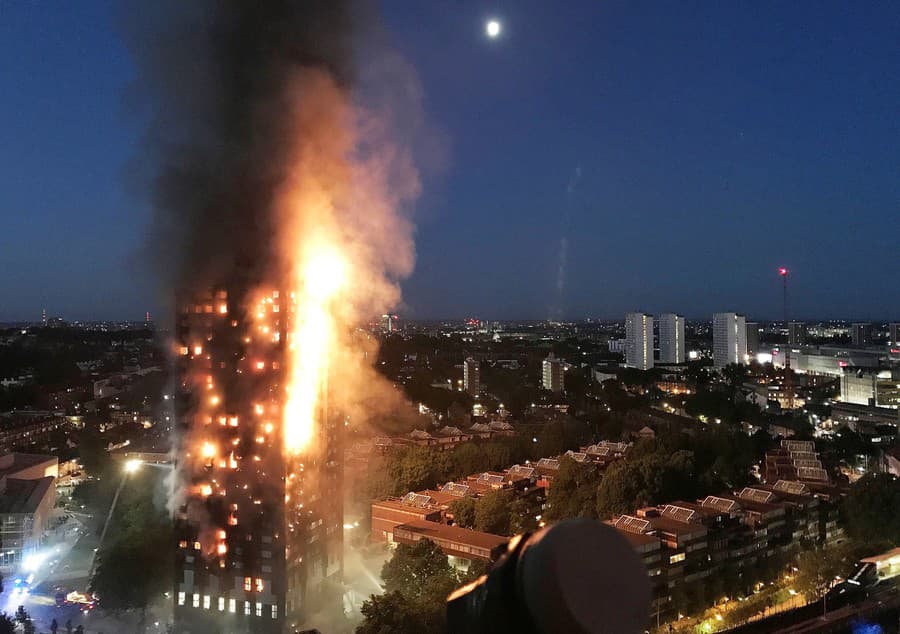 Požiar v Grenfell Tower