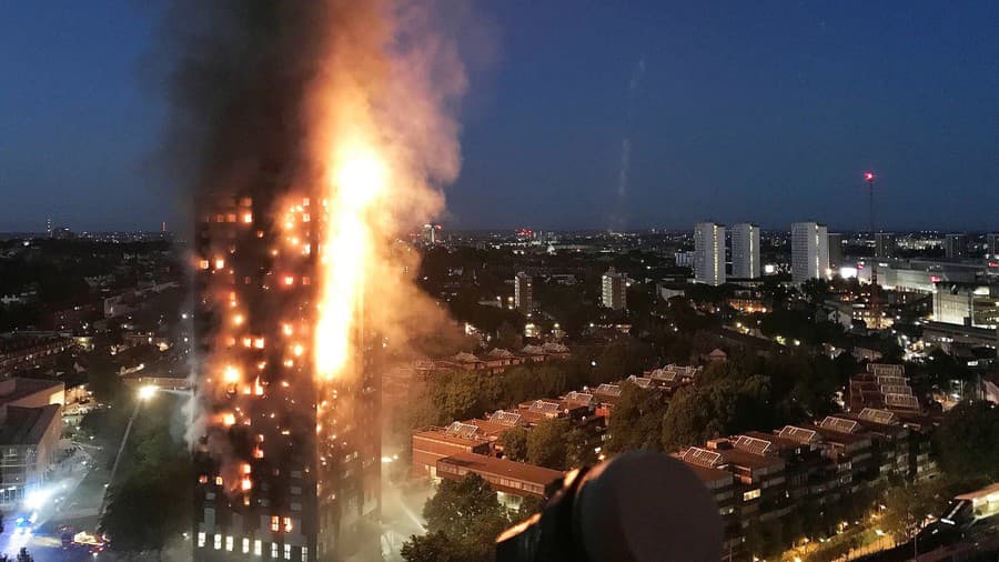 Požiar v Grenfell Tower