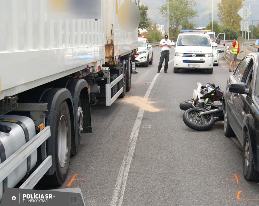 Pri stredajšej popoludňajšej nehode