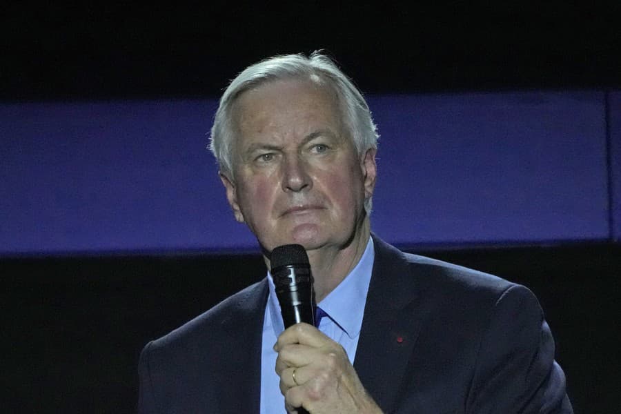 Na archívnej snímke z 13. februára 2022 Michel Barnier.