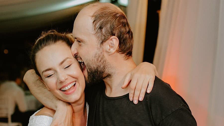 Daniel Fischer a Dominika Kavaschová.