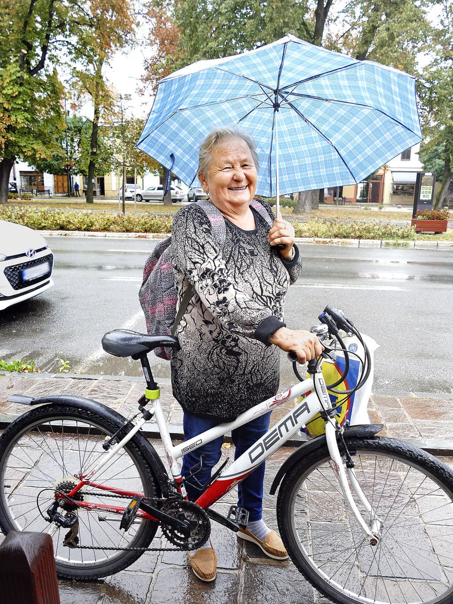 Cecília Olejníková (70), dôchodkyňa,