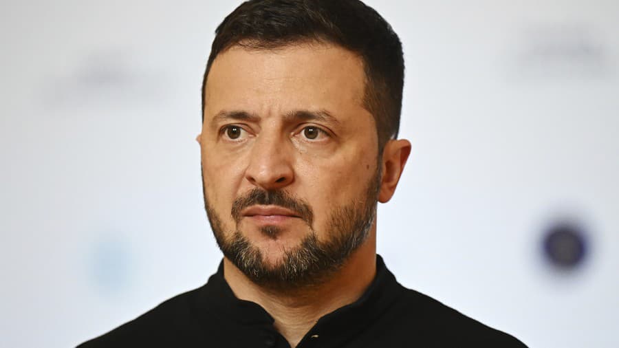 Ukrajinský prezident Volodymyr Zelenskyj.