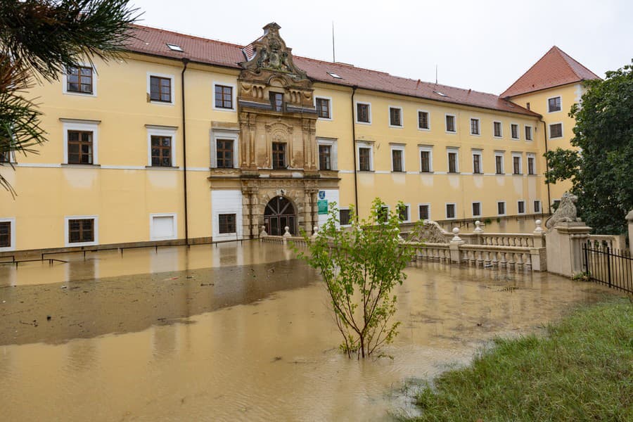 Došlo k zaplaveniu Kaštieľskeho