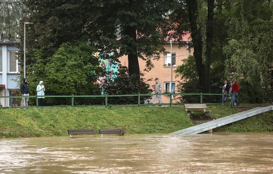 Veľká voda v Čadci