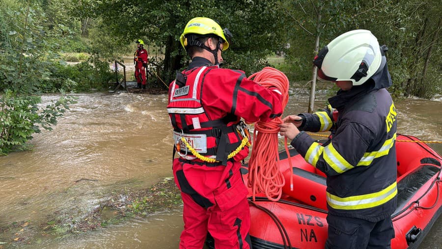 Niekoľko obci v Královohradeckom kraji zaplavilo. 
