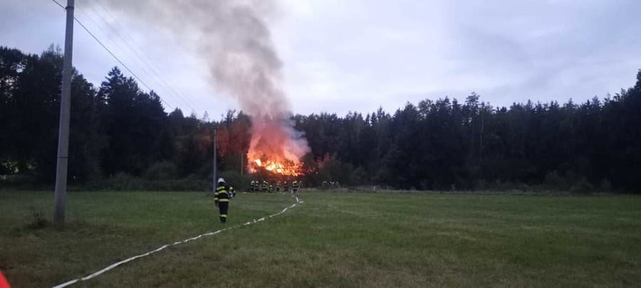 Hasiči zasahovali v obci