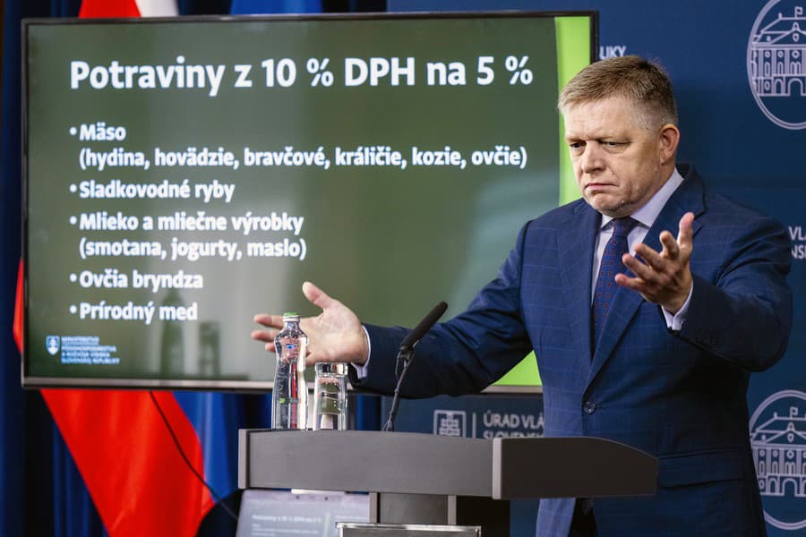 Robert Fico znižuje DPH