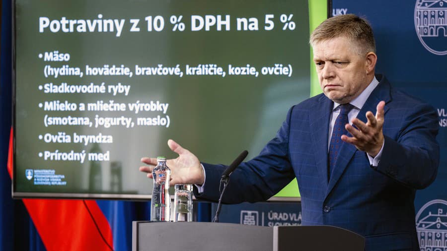 Robert Fico znižuje DPH