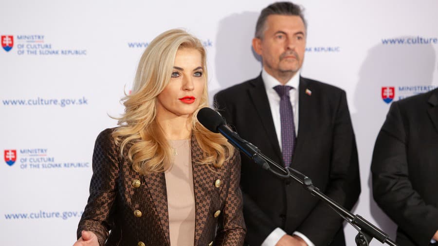 Ministerka kultúry SR Martina Šimkovičová.