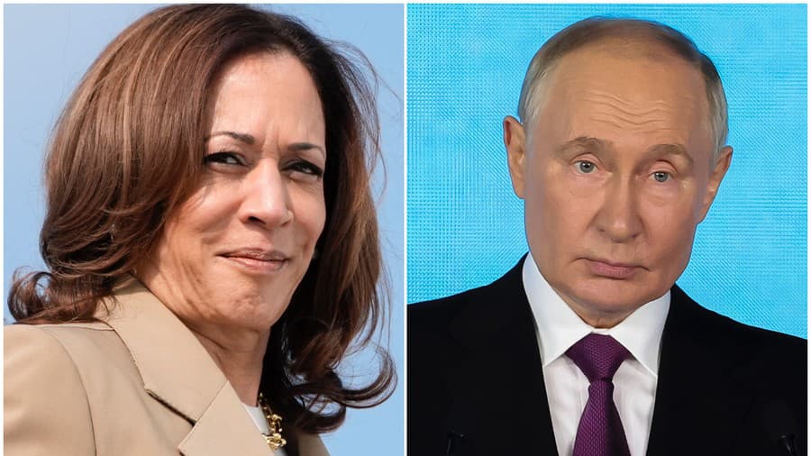 Na snímke Kamala Harris