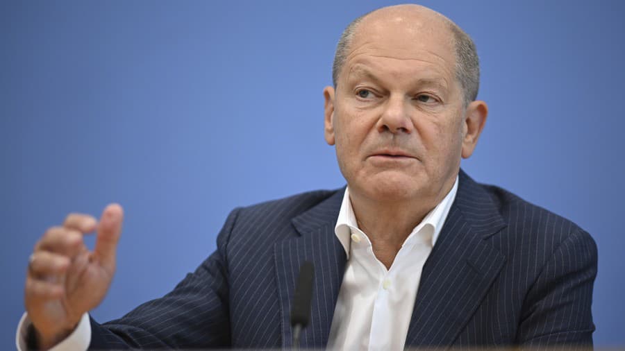 Nemecký kancelár Olaf Scholz.