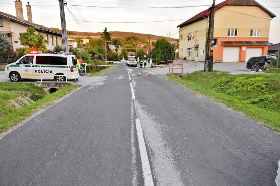 Miesto nehody dokumentovali niekoľko