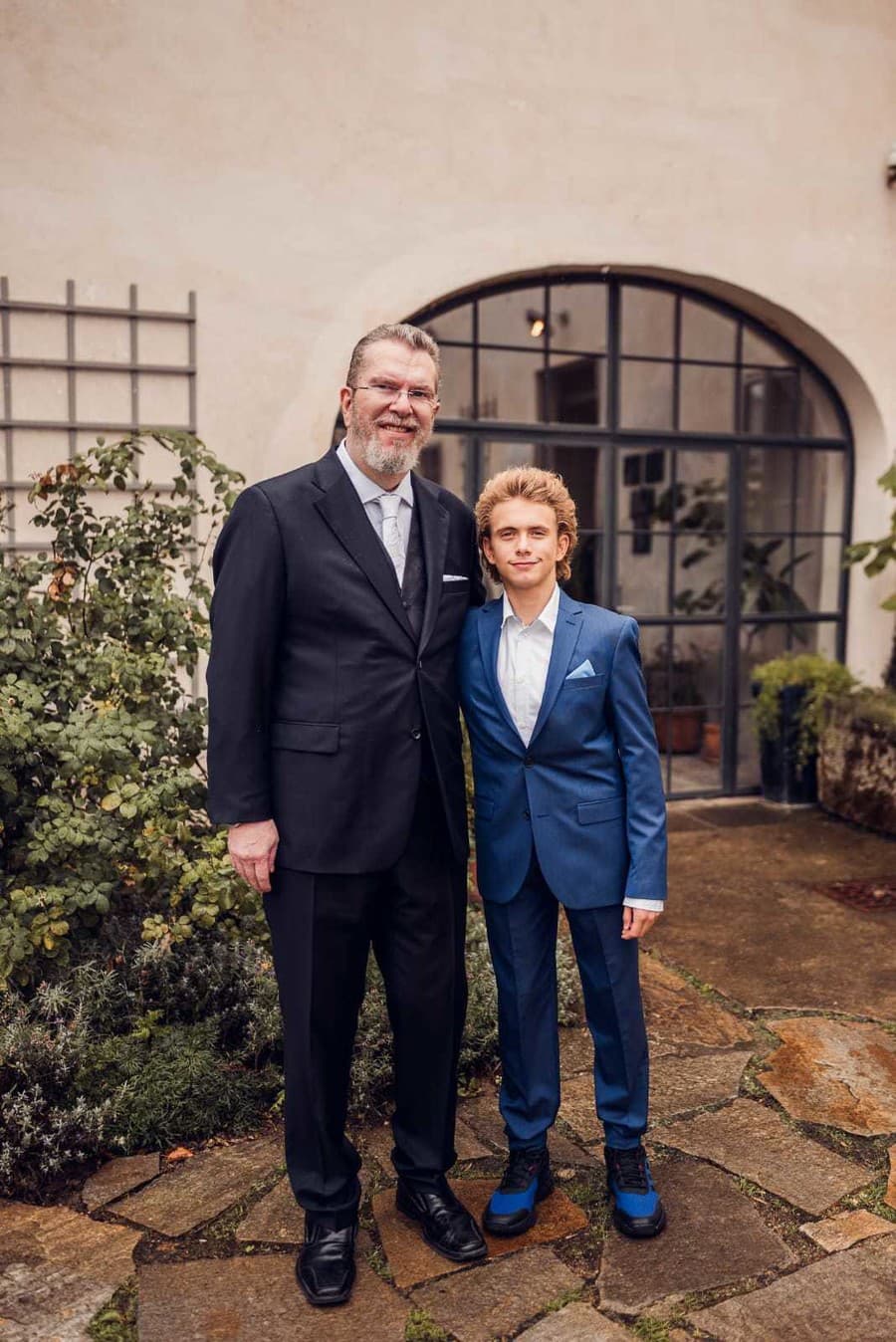 Svadba Richarda Müllera a Vandy Wolfovej.