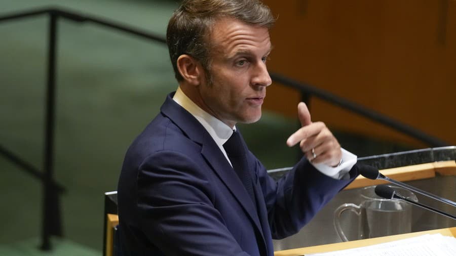 Francúzsky prezident Emmanuel Macron.