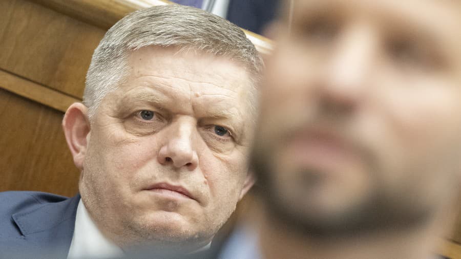 Na snímke Robert Fico