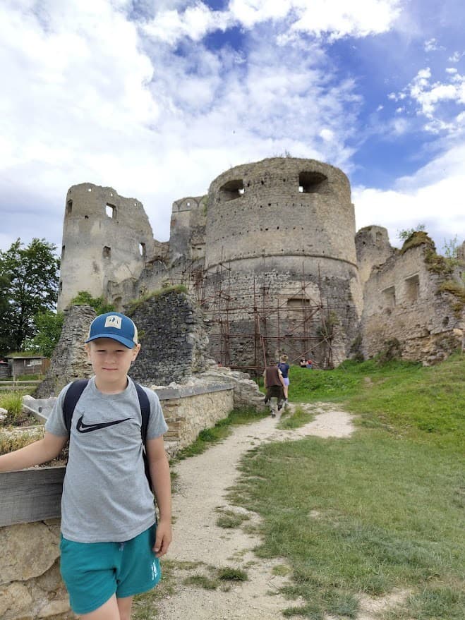 Lietavský hrad. Z každej