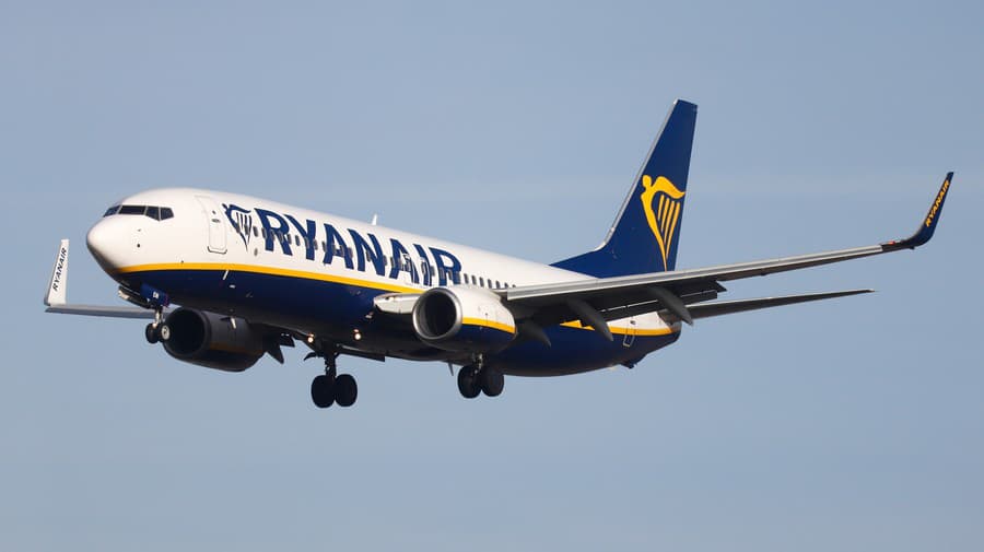 Lietadlu od spoločnosti Ryanair