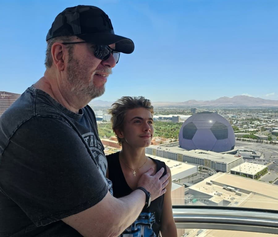Richard a Vanda strávili medové týždne v Amerike aj so svojím synom.