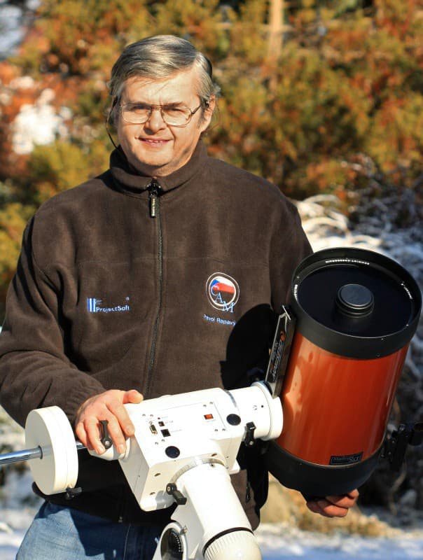 astronóm Pavol Rapavý