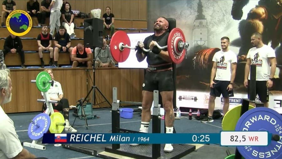 Reichel v disciplíne bicepsový