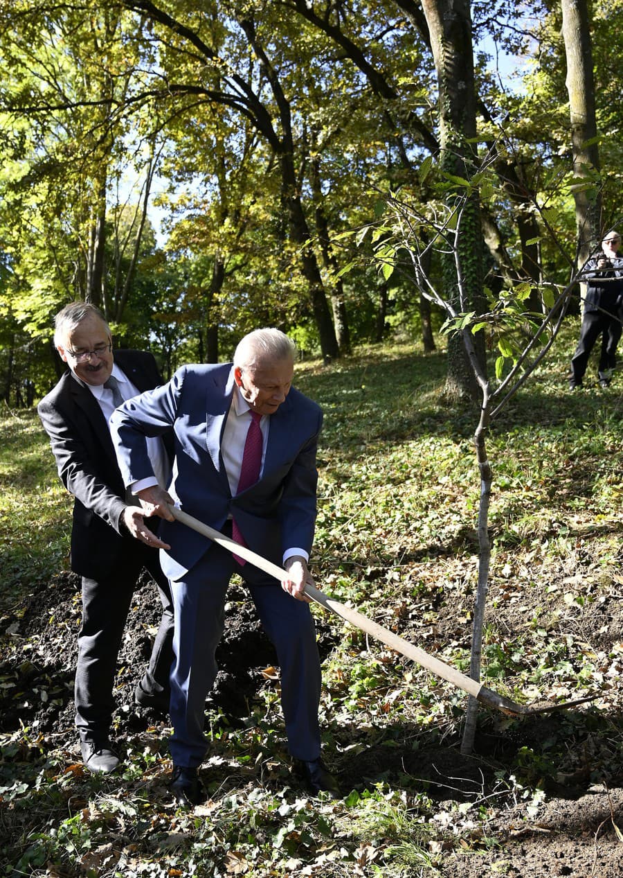 Exprezident Rudolf Schuster počas