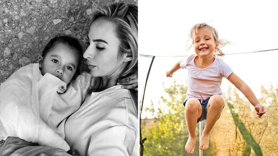 Dcérka Lucie Mokráňovej skončila po hre na trampolíne s vážnou zlomeninou.