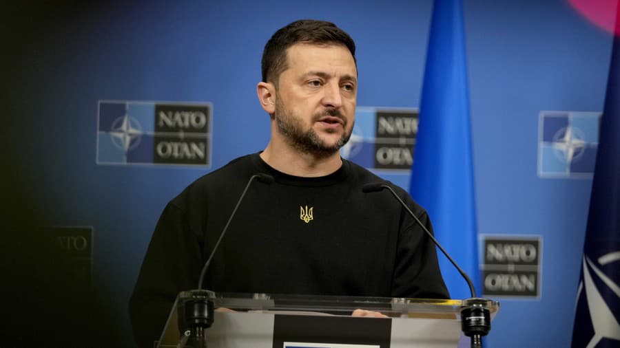 Ukrajinský prezident Volodymyr Zelenskyj