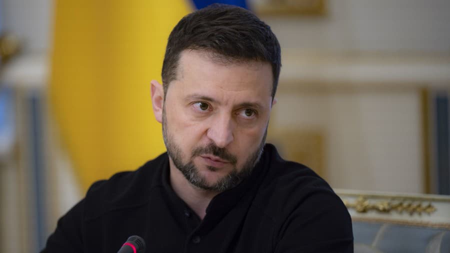 Ukrajinský prezident Volodymyr Zelenskyj