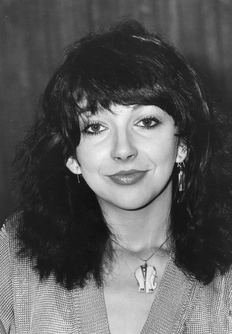 Speváčka Kate Bush v