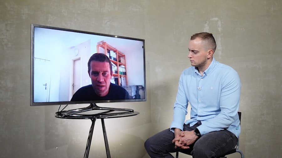 Ochranár Erik Baláž v relácii Diskusný klub so Šimonom Žďárským.