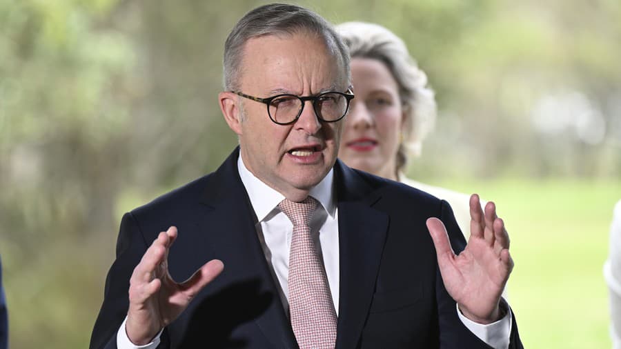 Austrálsky premiér Anthony Albanese.