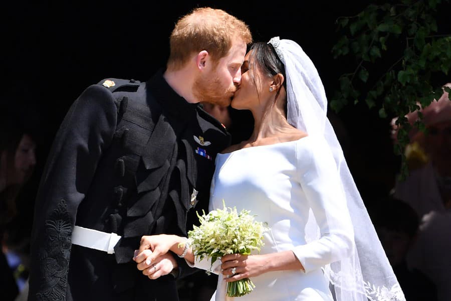 Princ Harry a Meghan Markle.