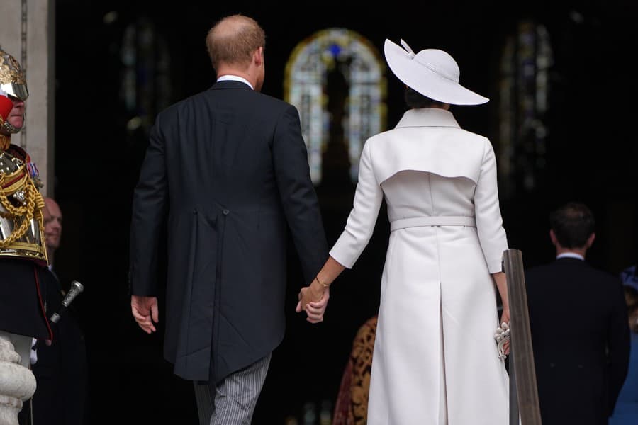 Princ Harry a Meghan Markle.