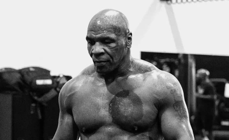 Mike Tyson v príprave