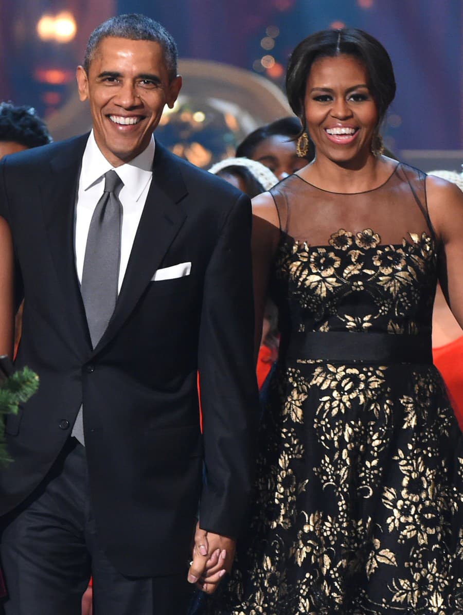 Michelle (60) a Barack