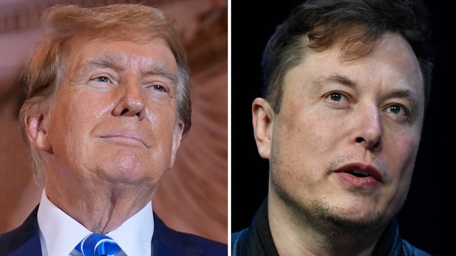 Donald Trump a Elon