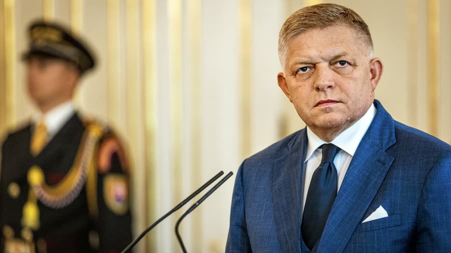 Premiér Robert Fico.