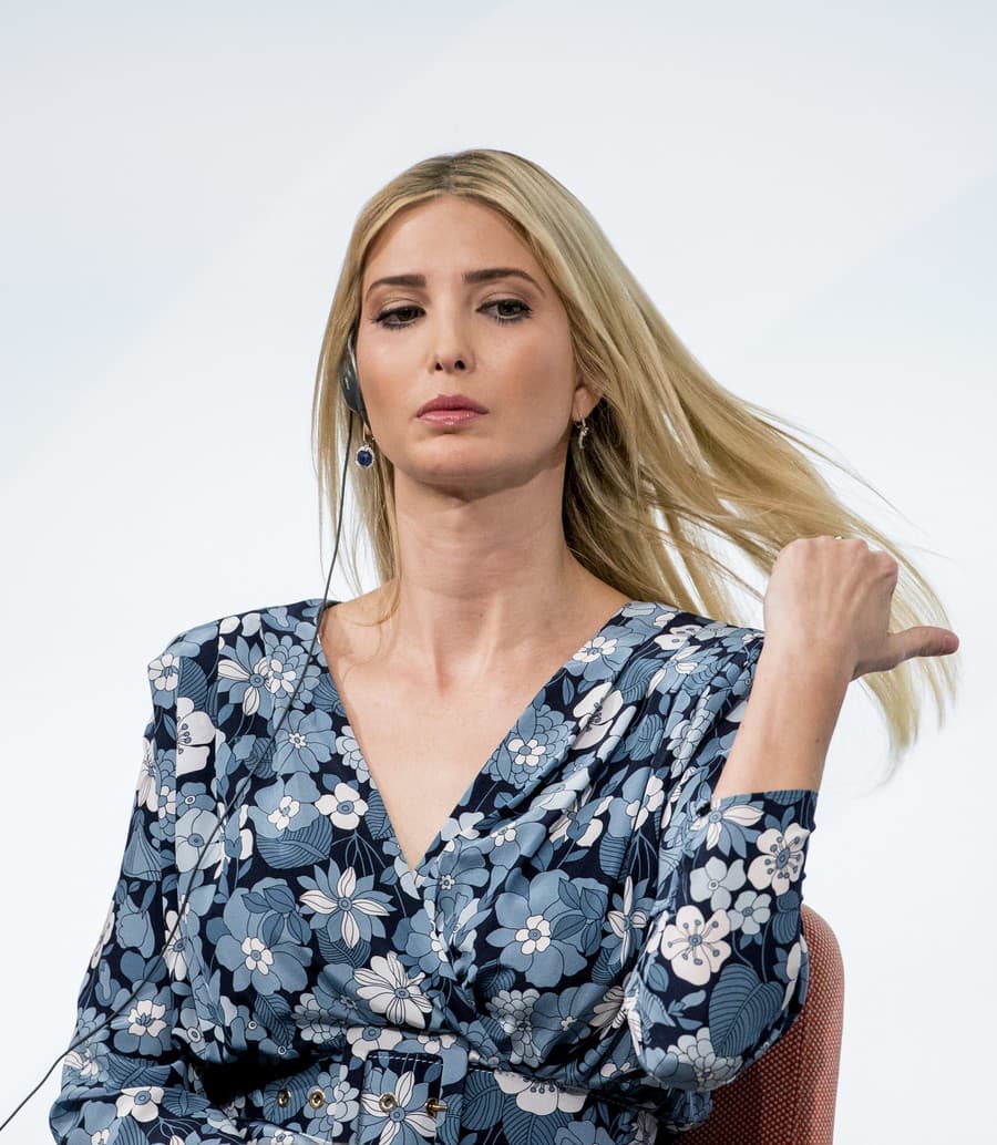 Ivanka Trumpová. Rok 2017.