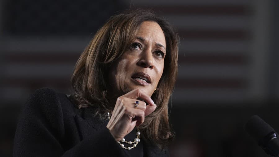 Americká viceprezidentka Kamala Harrisová.