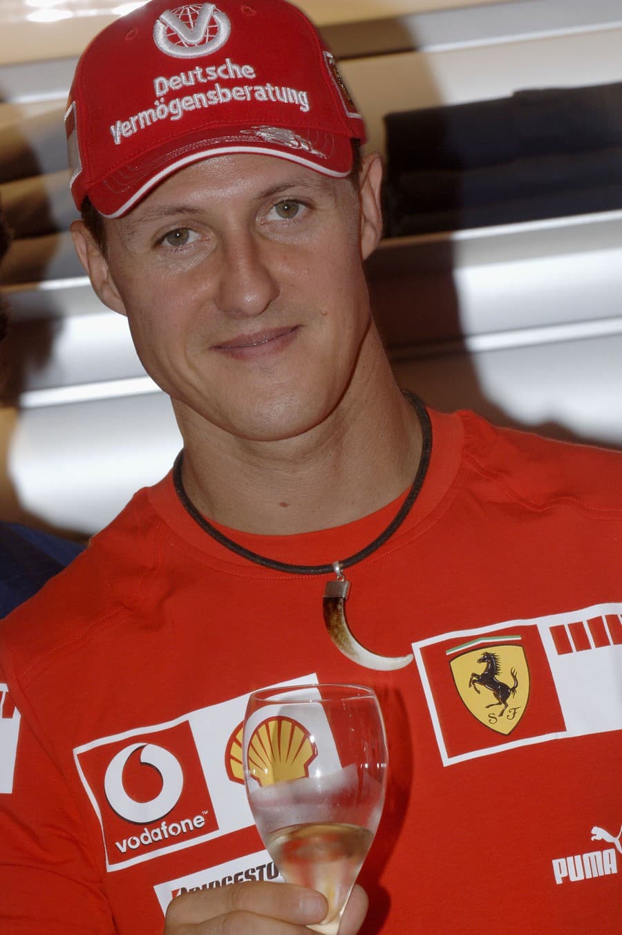 Pilot F1 Michael Schumacher.