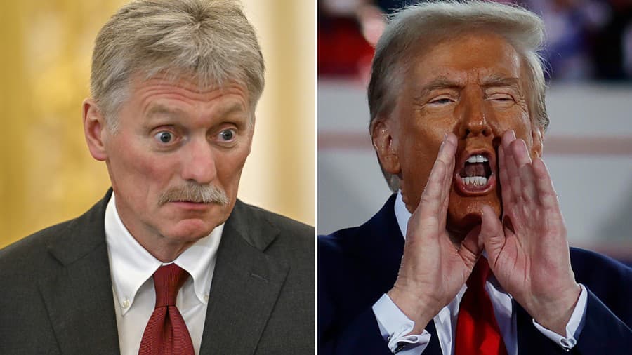 Dmitrij Peskov a Donald