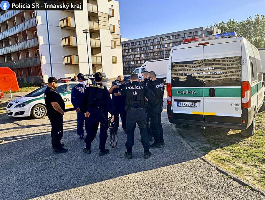 Karanténu v Gabčíkove strážili