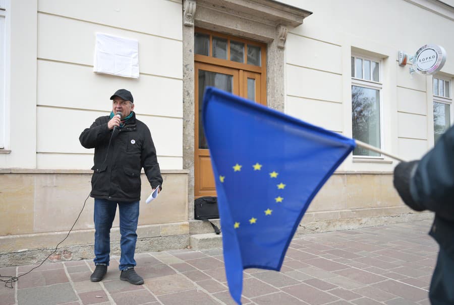 Odhalenie Pamätnej tabule Občianskemu