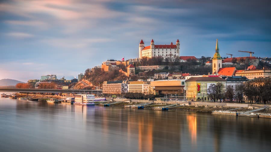 Pohľad na Bratislavský hrad