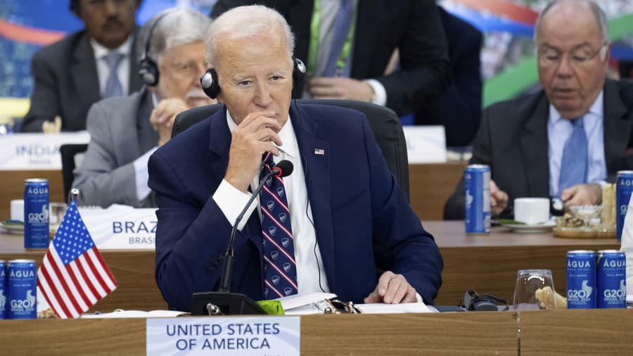 Americký prezident Joe Biden.