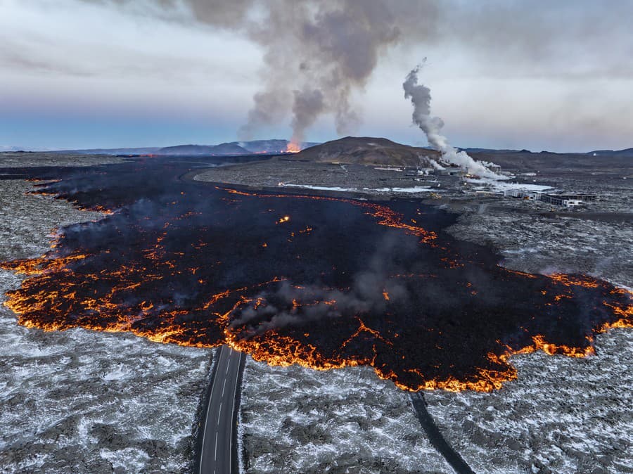  Láva na Islande