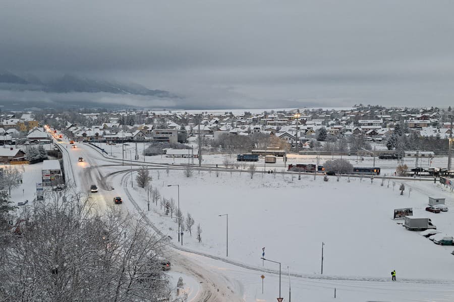 Popradčania sa zobudili do